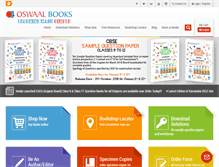 Tablet Screenshot of oswaalbooks.com